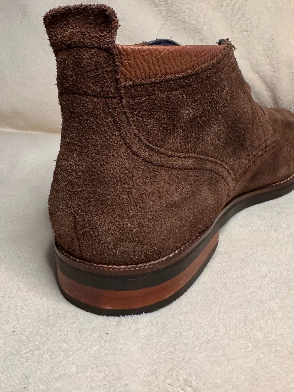 Cole Haan Men's Brown Suede Chukka Boots Size 11.5M (Style C26393)